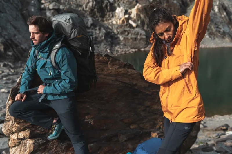 Rab Womens Kangri Paclite Plus Jacket Marmalade-2